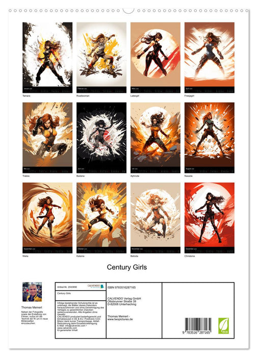 Century Girls (CALVENDO Premium Wandkalender 2026)