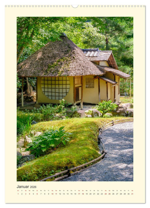 Japan - Moderne mit Religion (CALVENDO Premium Wandkalender 2026)