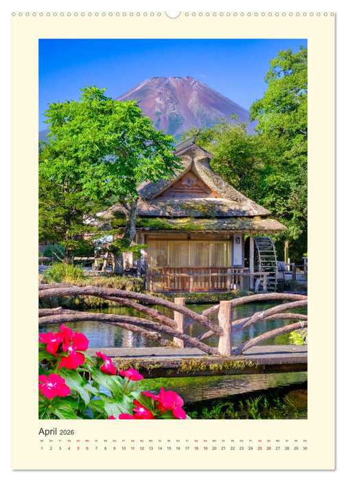 Japan - Moderne mit Religion (CALVENDO Premium Wandkalender 2026)