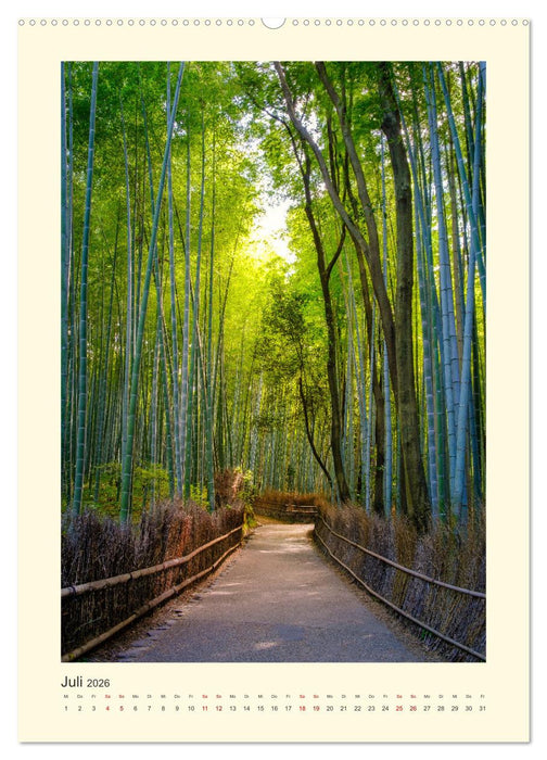 Japan - Moderne mit Religion (CALVENDO Premium Wandkalender 2026)