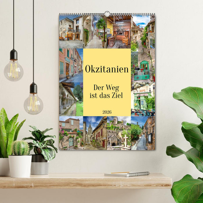 Okzitanien, Der Weg ist das Ziel (CALVENDO Wandkalender 2026)