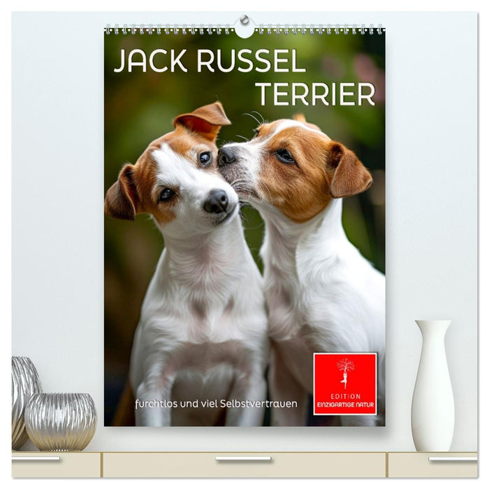 Jack Russel Terrier - furchtlos und viel Selbstvertrauen (CALVENDO Premium Wandkalender 2026)