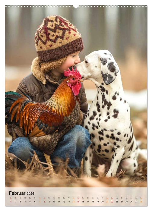 Dalmatiner - freundlich und temperamentvoll (CALVENDO Premium Wandkalender 2026)
