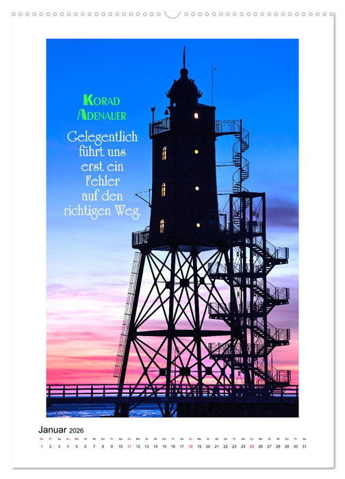 Interessante Zitate (CALVENDO Wandkalender 2026)