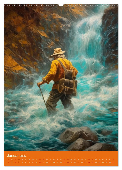 Staubige Pfade im Wilden Westen: Ein Jahr voller Abenteuer (CALVENDO Wandkalender 2026)