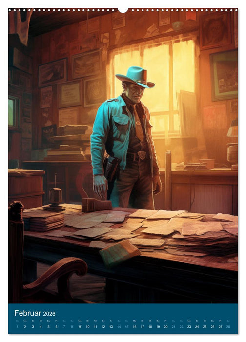 Staubige Pfade im Wilden Westen: Ein Jahr voller Abenteuer (CALVENDO Wandkalender 2026)