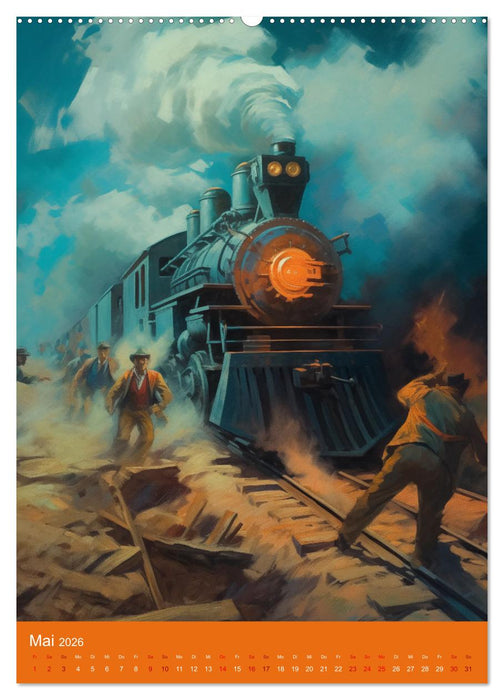 Staubige Pfade im Wilden Westen: Ein Jahr voller Abenteuer (CALVENDO Wandkalender 2026)