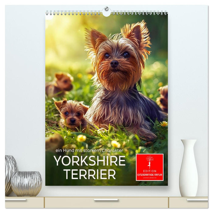Yorkshire Terrier - ein Hund mit starkem Charakter (CALVENDO Premium Wandkalender 2026)