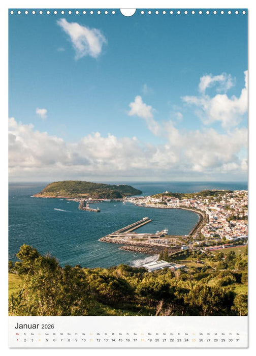 Azoren: Wundervolle Landschaften (CALVENDO Wandkalender 2026)