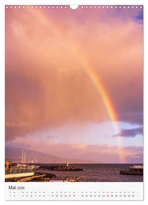 Azoren: Wundervolle Landschaften (CALVENDO Wandkalender 2026)
