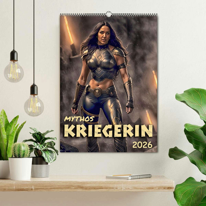 Mythos Kriegerin (CALVENDO Wandkalender 2026)