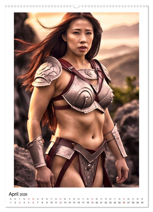 Mythos Kriegerin (CALVENDO Wandkalender 2026)