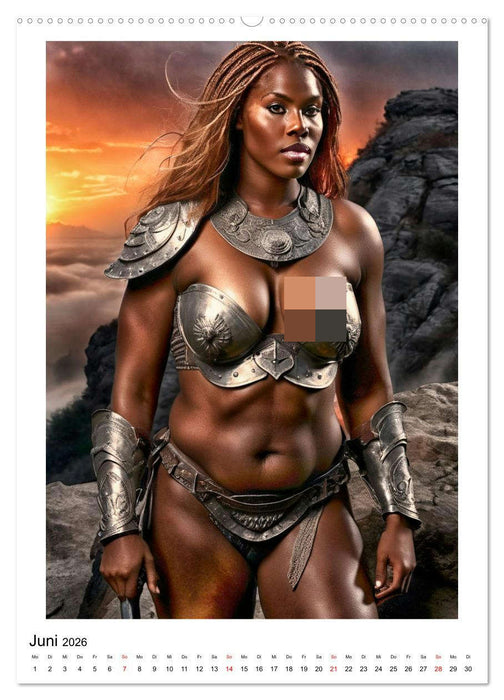 Mythos Kriegerin (CALVENDO Wandkalender 2026)