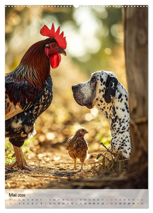 Deutsche Dogge - freundlicher Riese (CALVENDO Premium Wandkalender 2026)