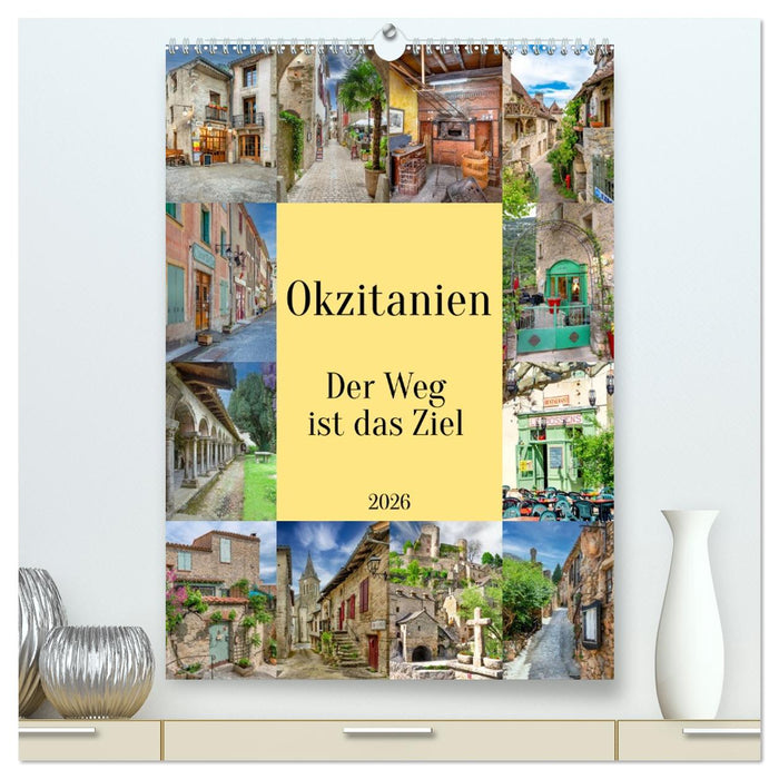 Okzitanien, Der Weg ist das Ziel (CALVENDO Premium Wandkalender 2026)