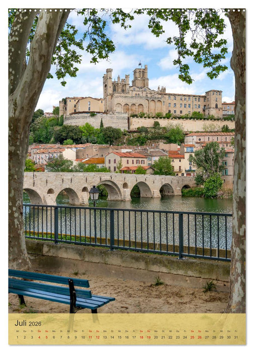 Okzitanien, Der Weg ist das Ziel (CALVENDO Premium Wandkalender 2026)