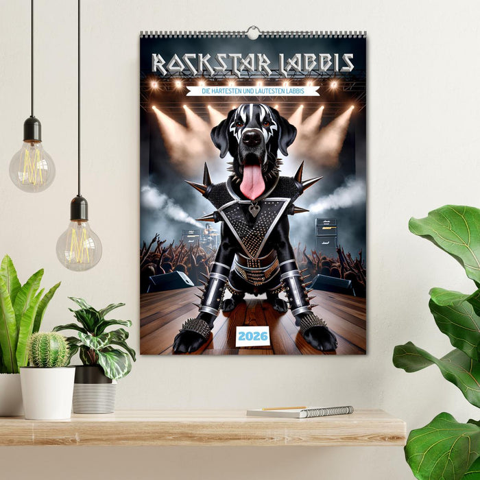 Rockstar Labbi (CALVENDO Wandkalender 2026)