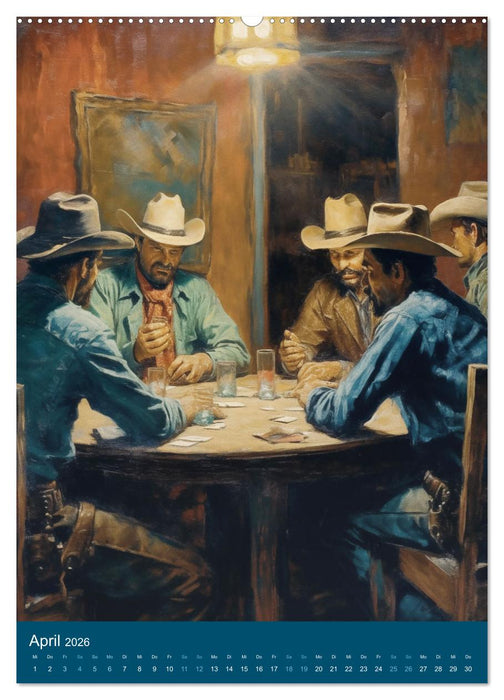 Staubige Pfade im Wilden Westen: Ein Jahr voller Abenteuer (CALVENDO Premium Wandkalender 2026)
