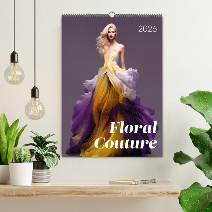 Floral Couture (CALVENDO Wandkalender 2026)
