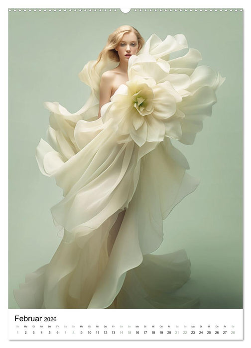 Floral Couture (CALVENDO Wandkalender 2026)