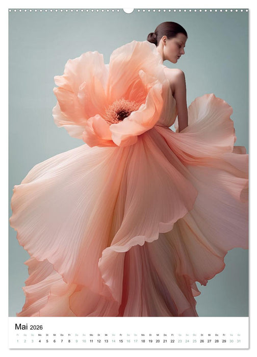Floral Couture (CALVENDO Wandkalender 2026)