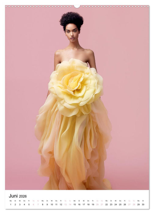 Floral Couture (CALVENDO Wandkalender 2026)