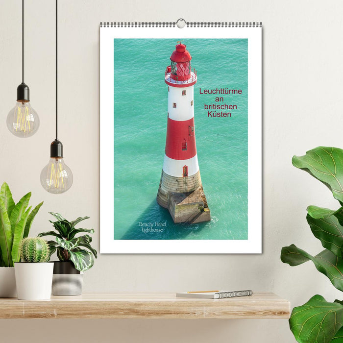 Leuchttürme an britischen Küsten (CALVENDO Wandkalender 2026)