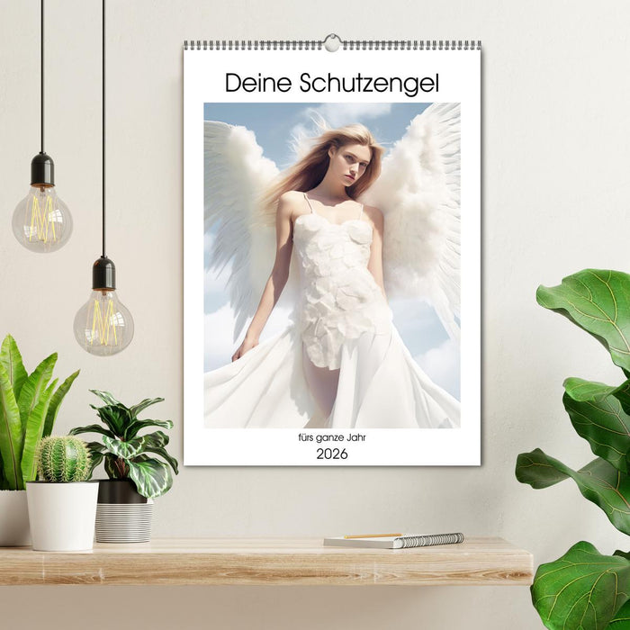 Deine Schutzengel fürs ganze Jahr (CALVENDO Wandkalender 2026)