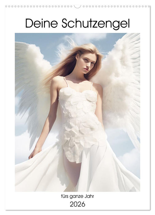 Deine Schutzengel fürs ganze Jahr (CALVENDO Wandkalender 2026)