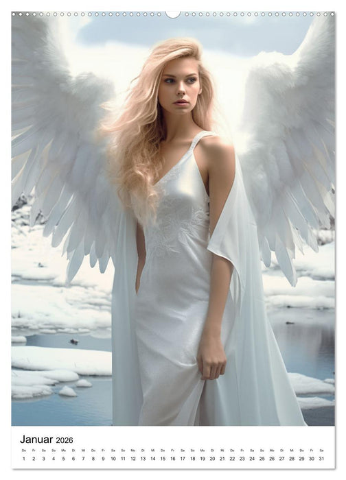 Deine Schutzengel fürs ganze Jahr (CALVENDO Wandkalender 2026)