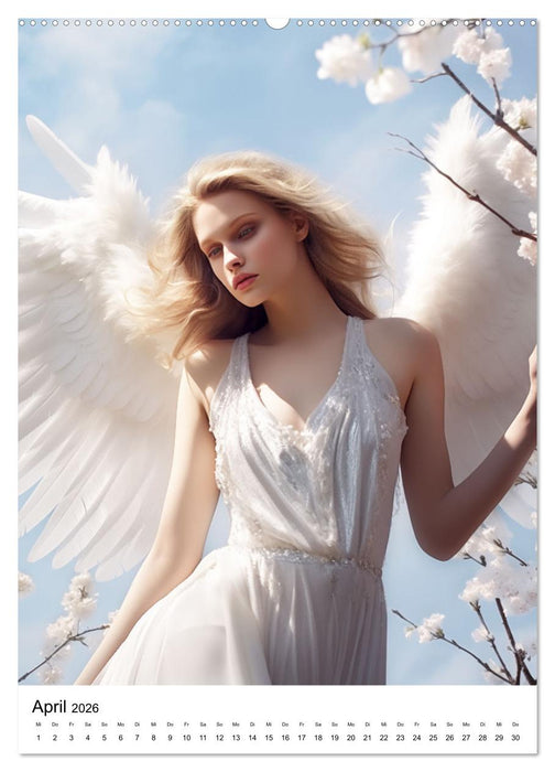 Deine Schutzengel fürs ganze Jahr (CALVENDO Wandkalender 2026)