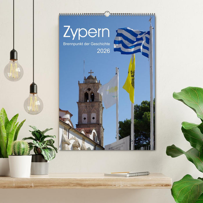 Zypern - Brennpunkt der Geschichte (CALVENDO Wandkalender 2026)