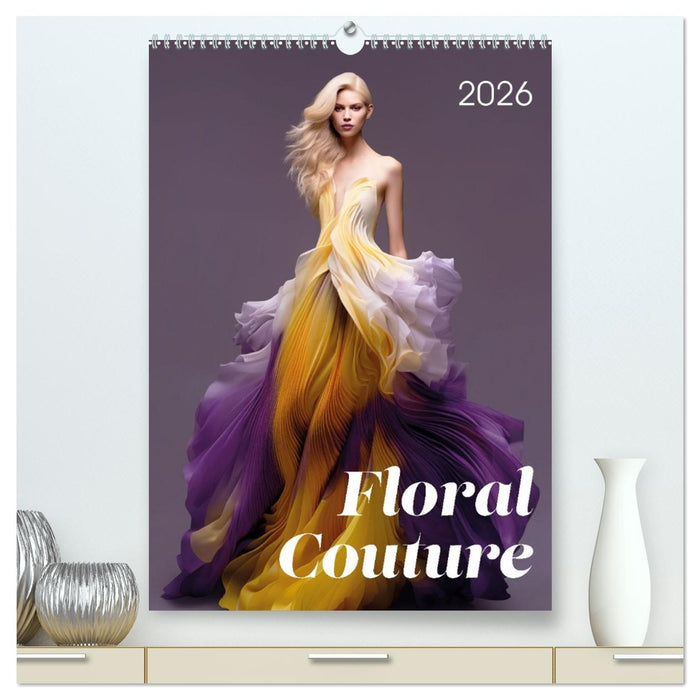 Floral Couture (CALVENDO Premium Wandkalender 2026)