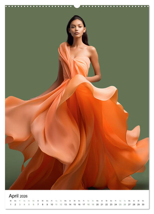 Floral Couture (CALVENDO Premium Wandkalender 2026)