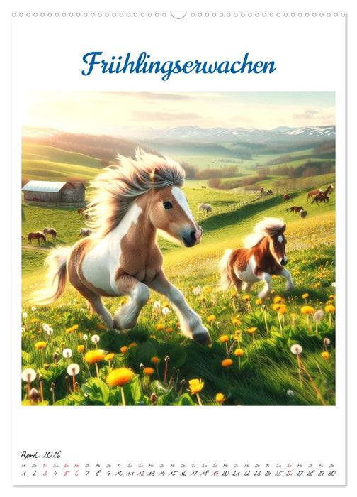 Wild-West Family - Yee-haw! Künstliche Impressionen: Ein Jahr im Wilden Westen (CALVENDO Wandkalender 2026)