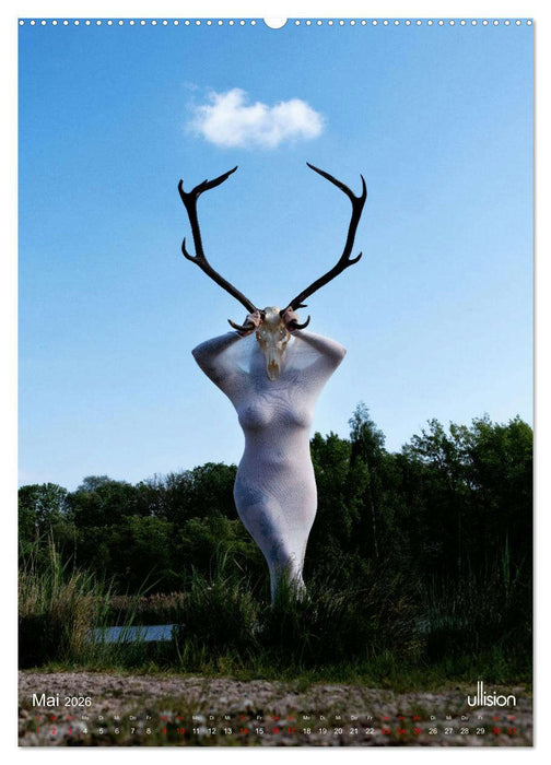 Akt verhüllt (CALVENDO Wandkalender 2026)