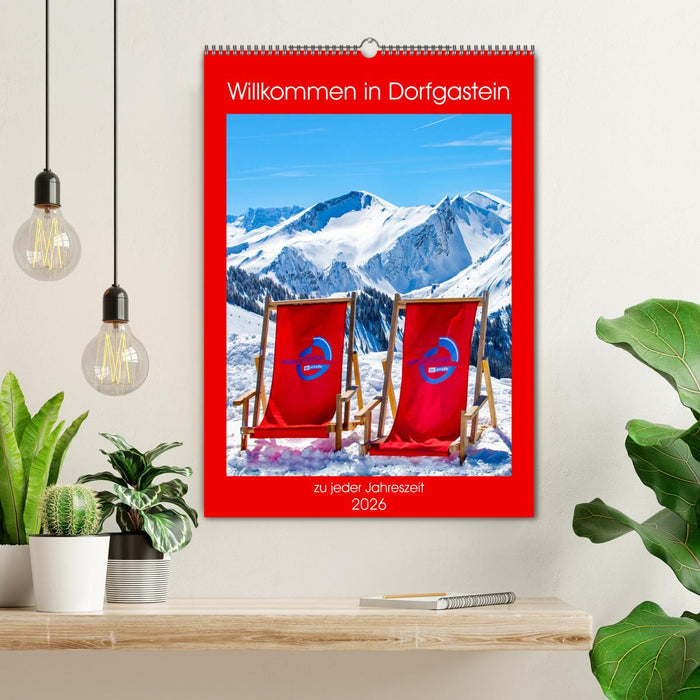 Willkommen in Dorfgastein (CALVENDO Wandkalender 2026)