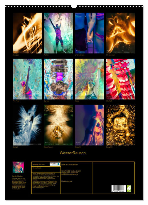WasserRausch (CALVENDO Wandkalender 2026)