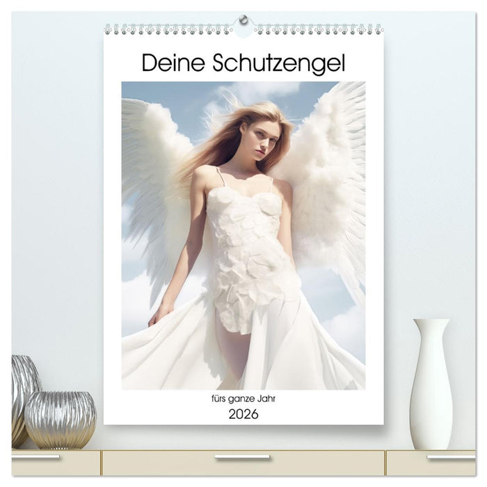 Deine Schutzengel fürs ganze Jahr (CALVENDO Premium Wandkalender 2026)