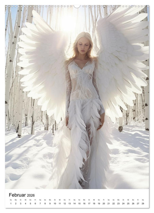 Deine Schutzengel fürs ganze Jahr (CALVENDO Premium Wandkalender 2026)