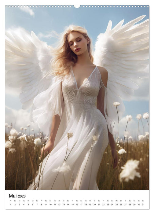 Deine Schutzengel fürs ganze Jahr (CALVENDO Premium Wandkalender 2026)