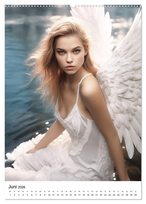 Deine Schutzengel fürs ganze Jahr (CALVENDO Premium Wandkalender 2026)