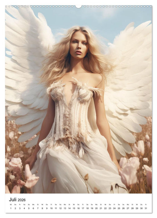 Deine Schutzengel fürs ganze Jahr (CALVENDO Premium Wandkalender 2026)