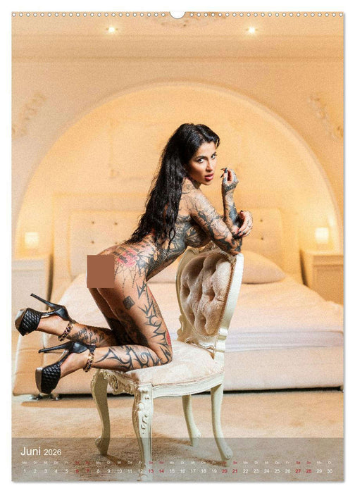 Erotic Girls - Jenny Nadine Christina (CALVENDO Wandkalender 2026)