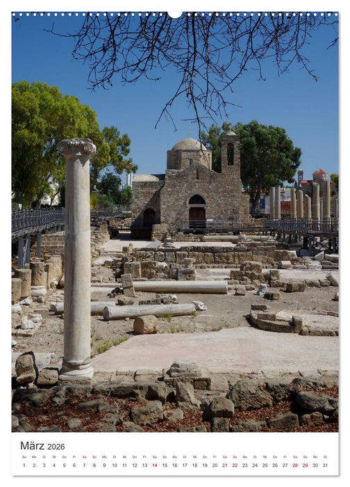 Zypern - Brennpunkt der Geschichte (CALVENDO Premium Wandkalender 2026)