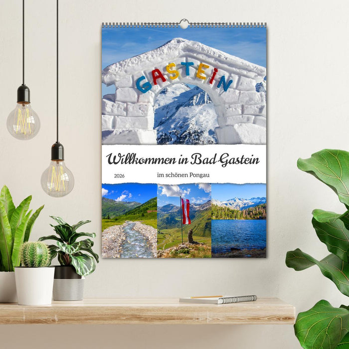 Willkommen in Bad Gastein (CALVENDO Wandkalender 2026)