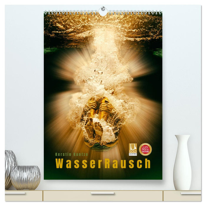 WasserRausch (CALVENDO Premium Wandkalender 2026)