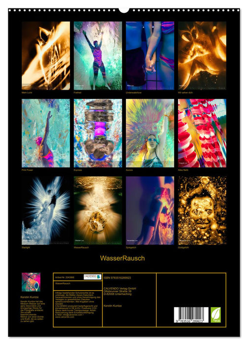 WasserRausch (CALVENDO Premium Wandkalender 2026)