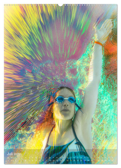 WasserRausch (CALVENDO Premium Wandkalender 2026)