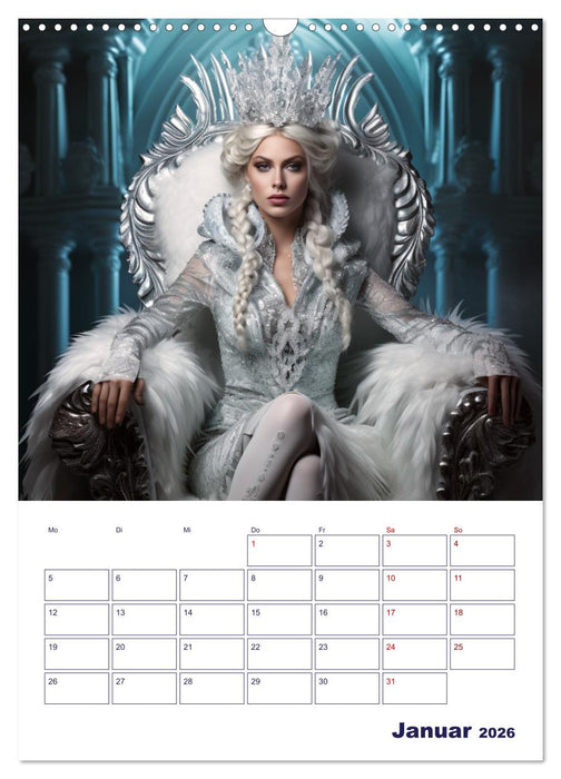 Die lebhafte Jahreszeiten! (CALVENDO Wandkalender 2026)